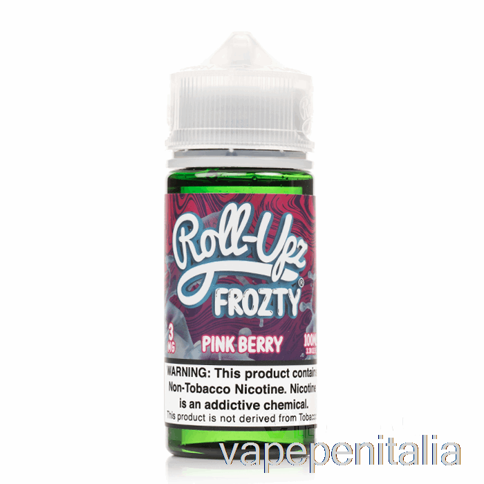 Scatola Di Vaporizzazione Mod Pink Berry Ice - Roll-up Di Succo - 100 Ml 0 Mg
